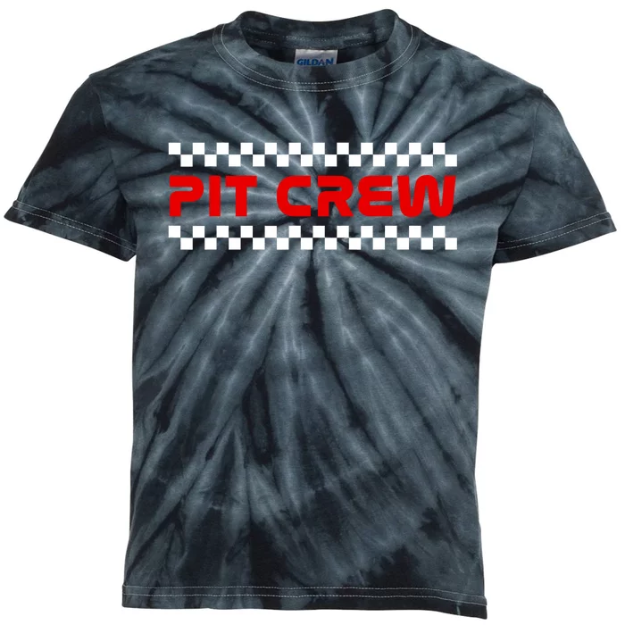 Racing Pit Crew Kids Tie-Dye T-Shirt