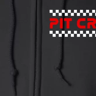 Racing Pit Crew Full Zip Hoodie