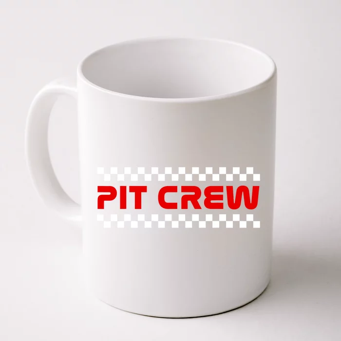 Racing Pit Crew Front & Back Coffee Mug