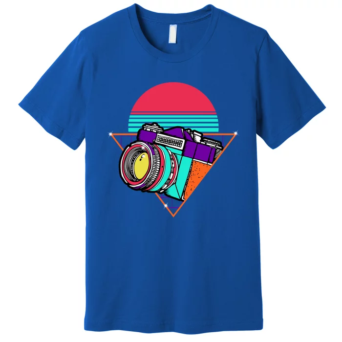 Retro Photography Cute Gift Vintage Camera Photographer Great Gift Premium T-Shirt