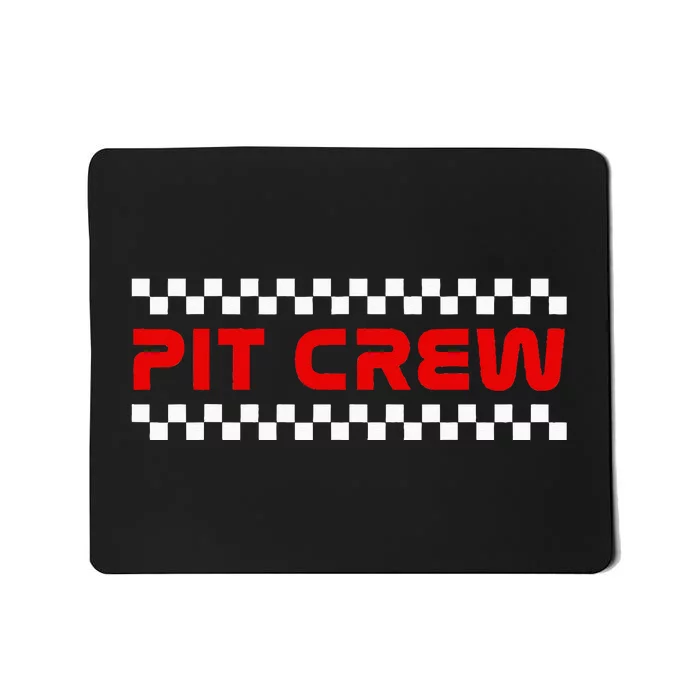 Racing Pit Crew Mousepad