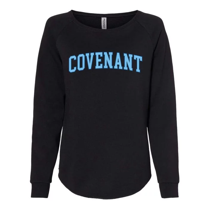 Retro Personalized Covenant Name Arch Vintage College Arch Varsity University Womens California Wash Sweatshirt