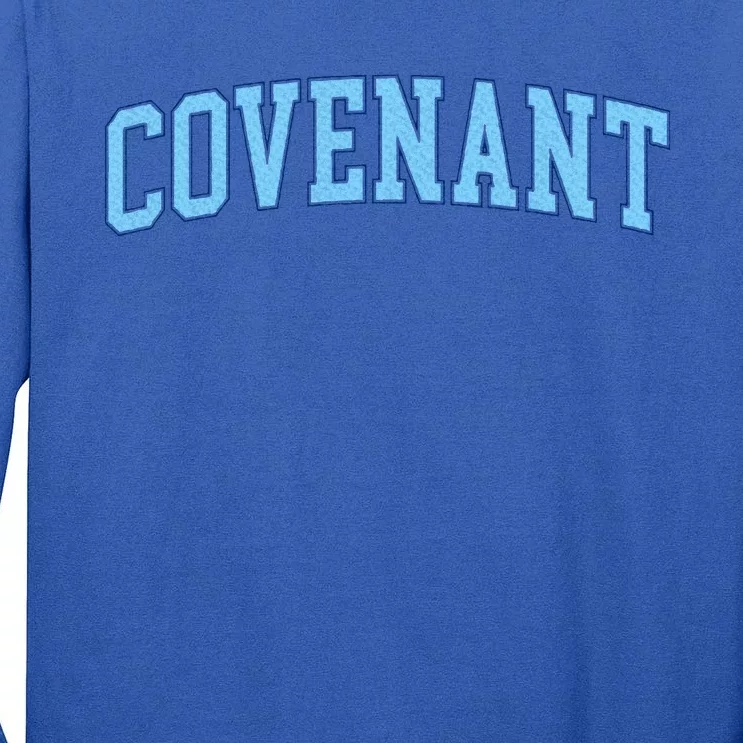 Retro Personalized Covenant Name Arch Tall Long Sleeve T-Shirt