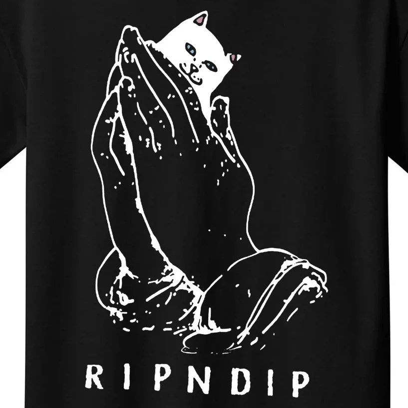 Ripndip Pocket Cat Nermal Not Rip Kids T-Shirt