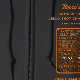 RoccoS Pizza & Catina Port & Company Fan Favorite Full Zip Hoodie