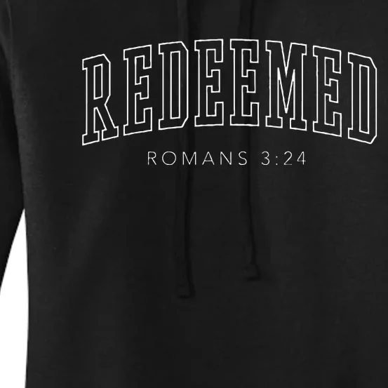 Redeemed Preppy Christian Aesthetic Women's Pullover Hoodie