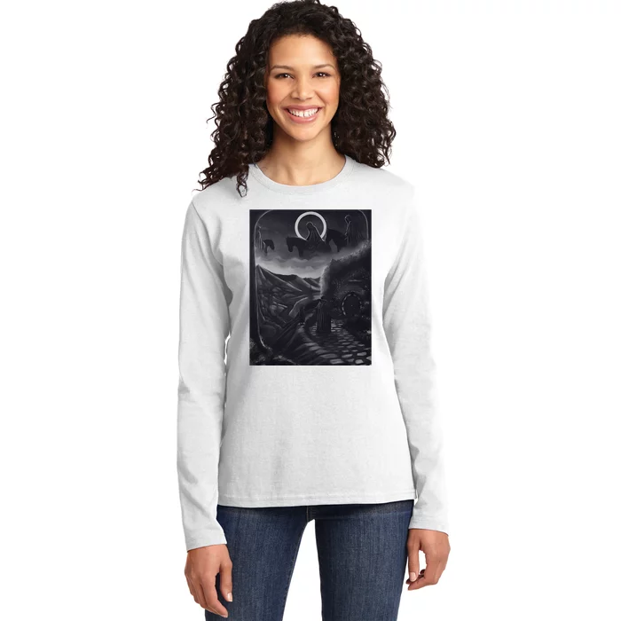 Rogue Print Co Fellowship Joshua Mcquary Ladies Long Sleeve Shirt