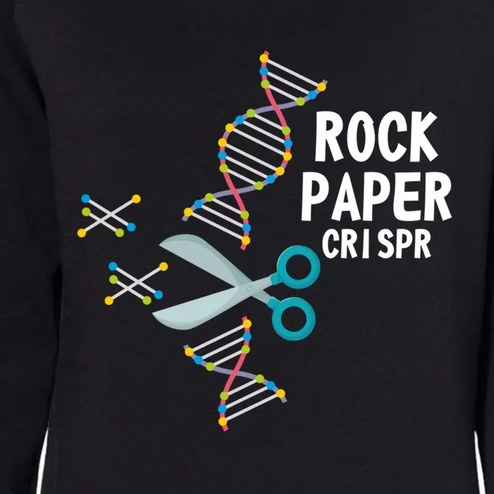 Rock Paper Chrispr Scissors Scientist Biologist Medicine Great Gift Womens California Wash Sweatshirt