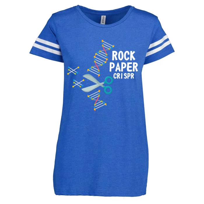 Rock Paper Chrispr Scissors Scientist Biologist Medicine Great Gift Enza Ladies Jersey Football T-Shirt