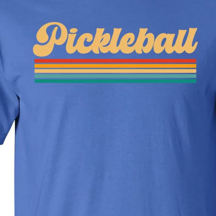 Retro Pickleball Cool Gift Tall T-Shirt