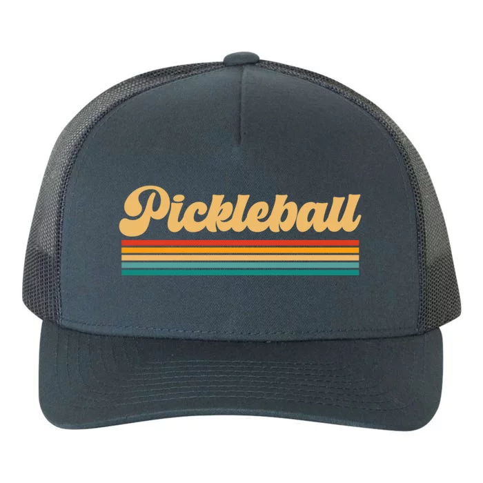 Retro Pickleball Cool Gift Yupoong Adult 5-Panel Trucker Hat