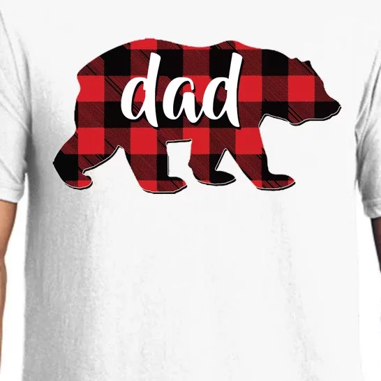 Red Plaid Dad Buffalo Matching Family Papa Pajama Christmas Pajama Set