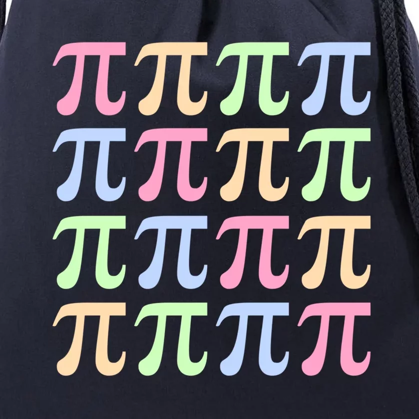 Rainbow Pi Day For Math Lovers Or Teachers Great Gift Drawstring Bag