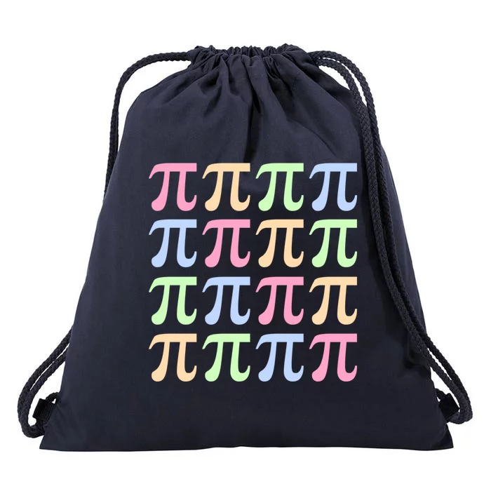 Rainbow Pi Day For Math Lovers Or Teachers Great Gift Drawstring Bag