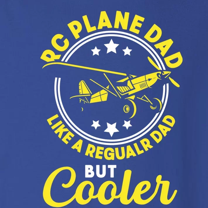 Rc Plane Dad Father Pilot Radio Controlled Airplane Aircraft Gift Toddler Long Sleeve Shirt