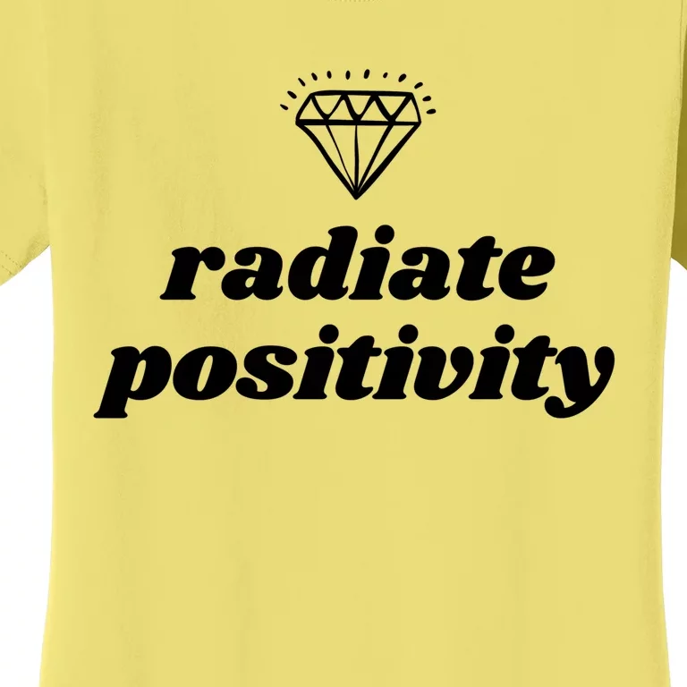 Radiate Positivity Dimond Women's T-Shirt