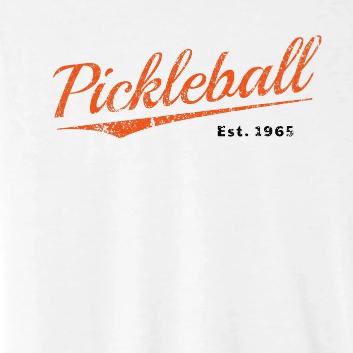 Retro Pickleball Est 1965 Design Pickleball ChromaSoft Performance T-Shirt