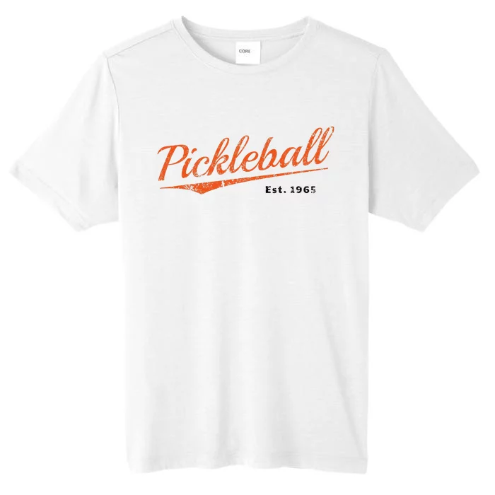 Retro Pickleball Est 1965 Design Pickleball ChromaSoft Performance T-Shirt