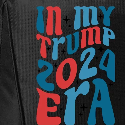 Retro Political Era Motif City Backpack