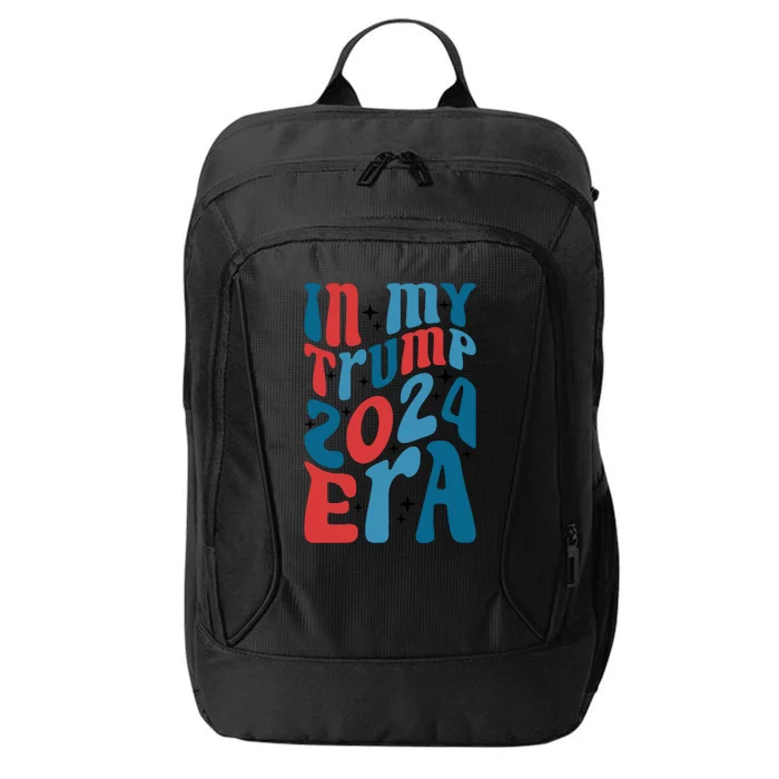 Retro Political Era Motif City Backpack