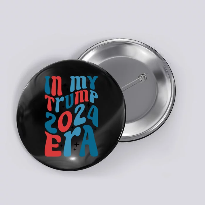 Retro Political Era Motif Button