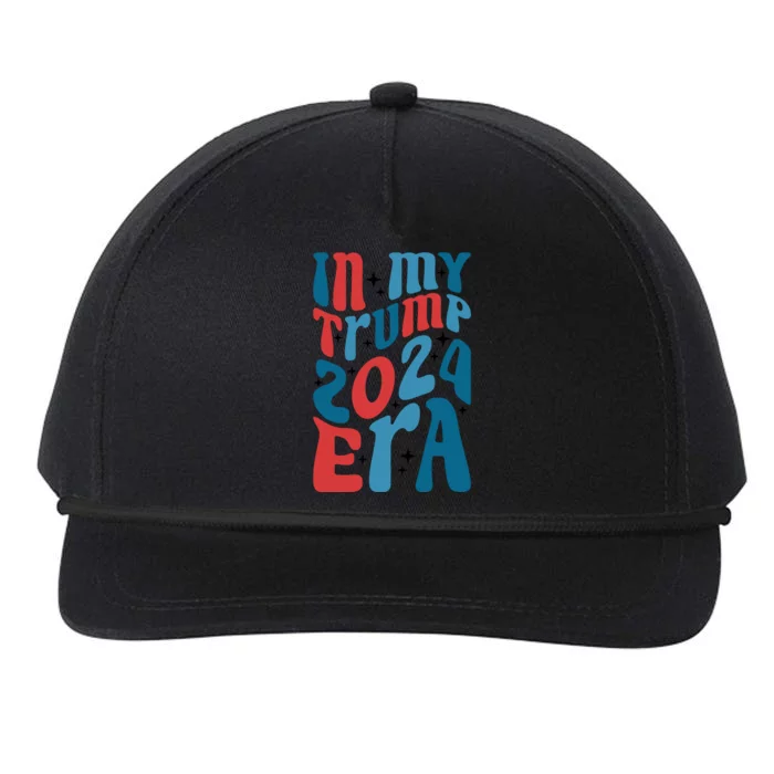 Retro Political Era Motif Snapback Five-Panel Rope Hat