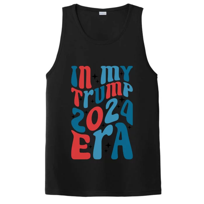 Retro Political Era Motif Performance Tank