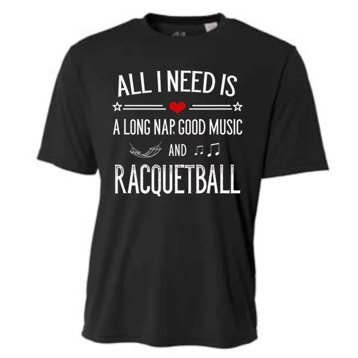 Racquetball Player Eat Sleep Racquetball Repeat Cooling Performance Crew T-Shirt