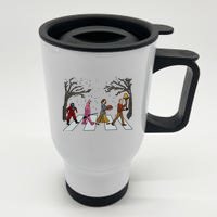 Ralphie Parker Family Passing Road Christmas Holiday Stainless Steel Travel Mug