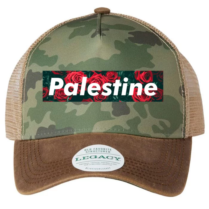 Red Palestine Free Palestine Free Gaza Palestine Flag Arabic Great Gift Legacy Tie Dye Trucker Hat