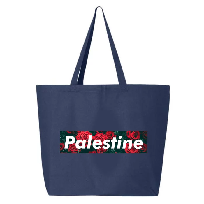 Red Palestine Free Palestine Free Gaza Palestine Flag Arabic Great Gift 25L Jumbo Tote