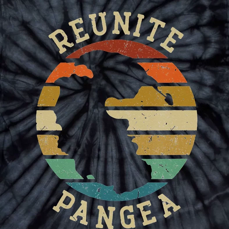 Reunite Pangea Funny Humor Tie-Dye T-Shirt