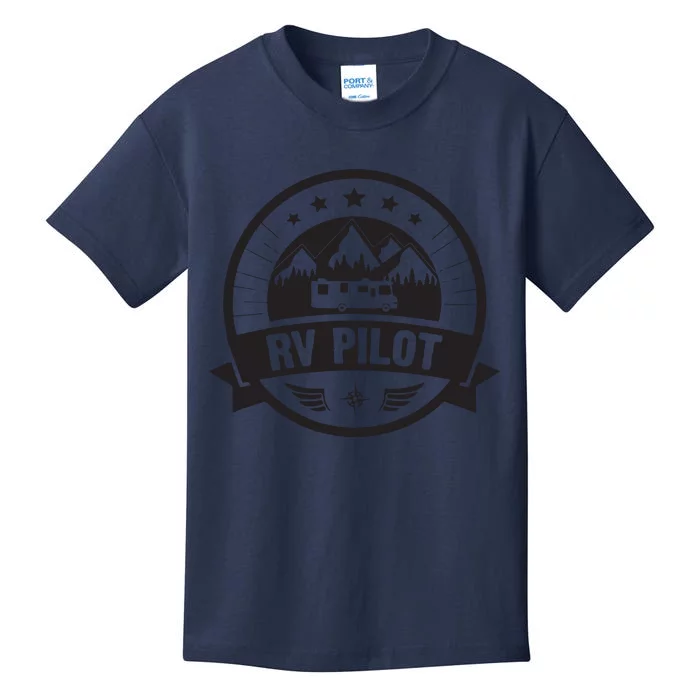 RV Pilot Funny Motorhome RV Travel For Men Women Kids T-Shirt