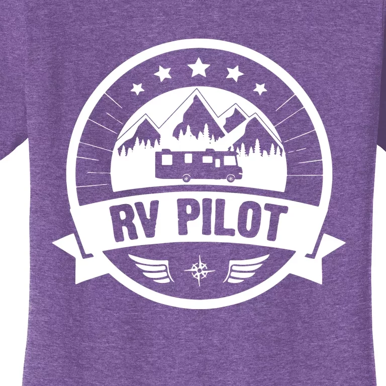 RV Pilot Funny Motorhome RV Travel For Men Women's T-Shirt