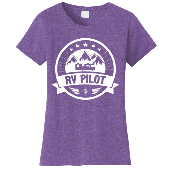 RV Pilot Funny Motorhome RV Travel For Men Women's T-Shirt