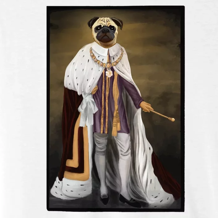 Royalty Pug Funny ChromaSoft Performance T-Shirt