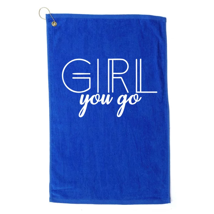 Ropa Para Feministas You Go Feminist Gift Platinum Collection Golf Towel