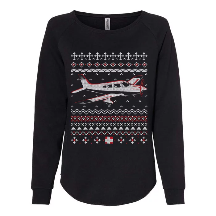 Rc Plane Flying Sports Club Aviation Aviator Ugly Christmas Gift Womens California Wash Sweatshirt