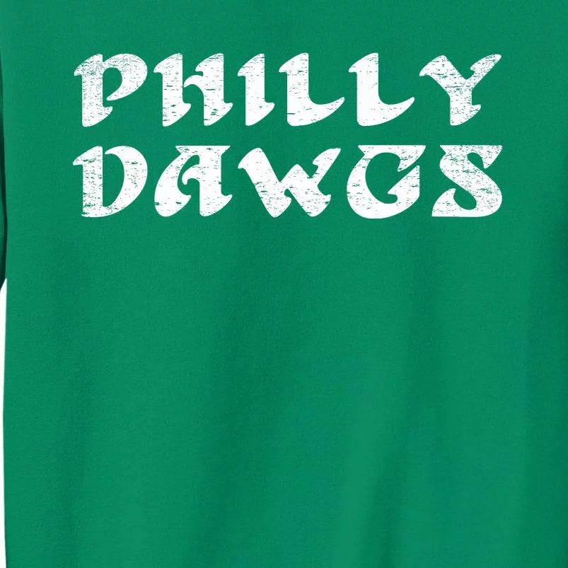 Retro Philadelphia Football Distressed Sweatshirt