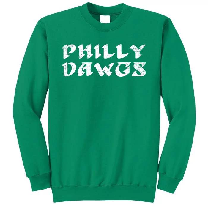 Retro Philadelphia Football Distressed Sweatshirt