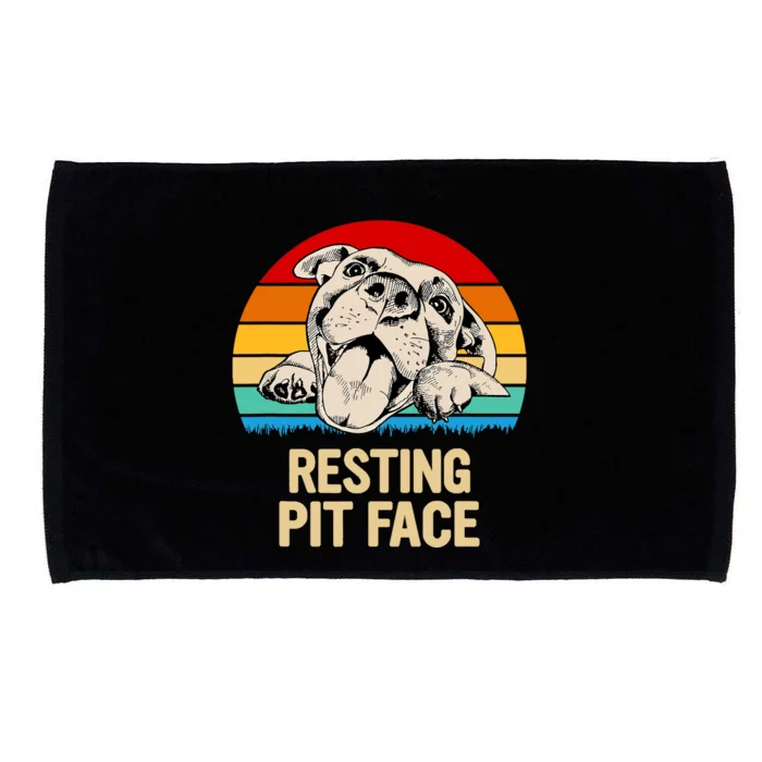 Resting Pit Face Microfiber Hand Towel