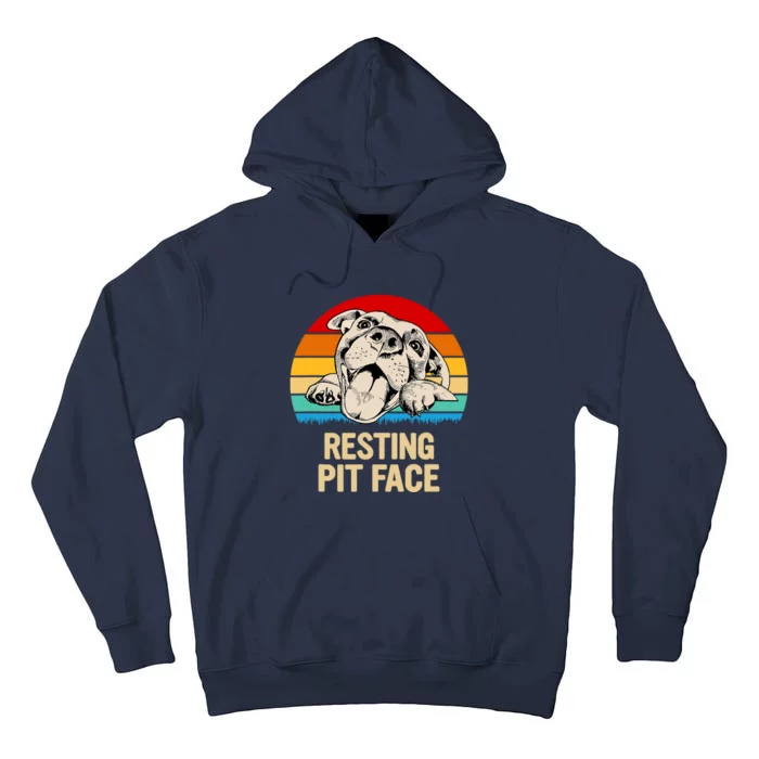 Resting Pit Face Tall Hoodie