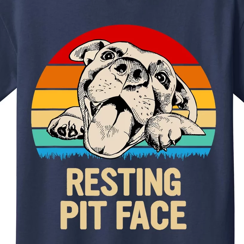 Resting Pit Face Kids T-Shirt