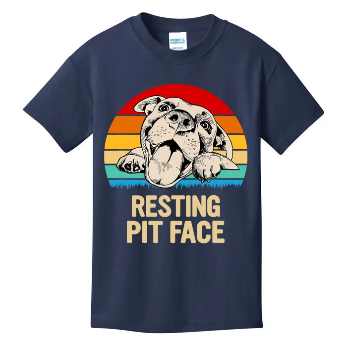 Resting Pit Face Kids T-Shirt