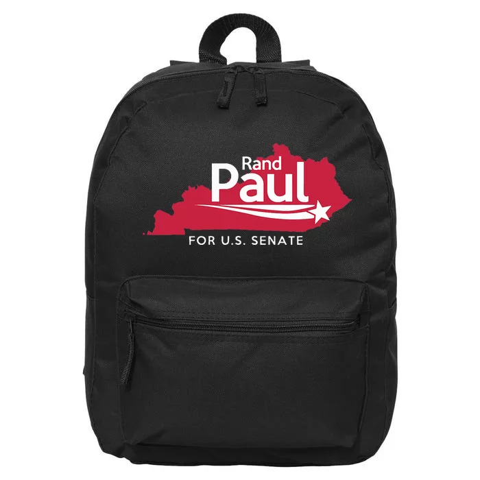 Rand Paul For Senate Campaign Kentucky 16 in Basic Backpack