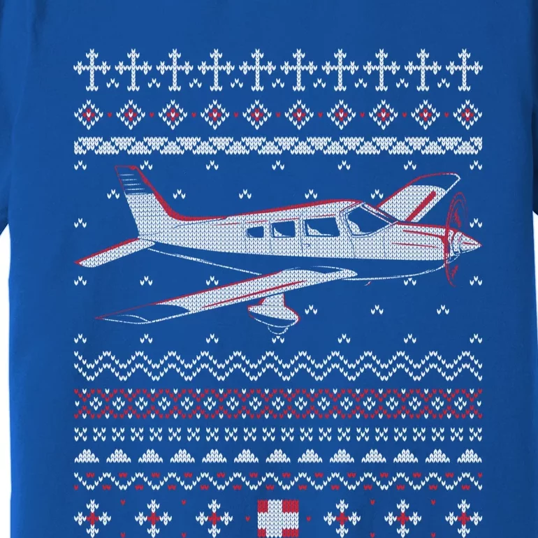 Rc Plane Flying Sports Club Aviation Aviator Ugly Christmas Gift Premium T-Shirt