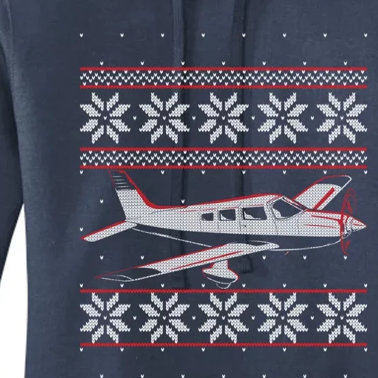 Rc Plane Flying Sports Pilot Ugly Christmas Sweater Style Gift Women's Pullover Hoodie