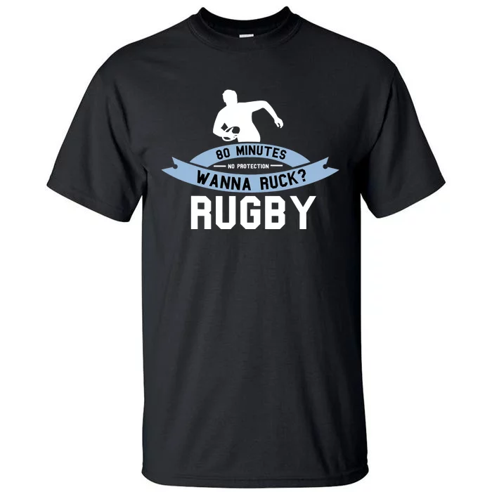 Rugby Player Funny Rugger Tall T-Shirt