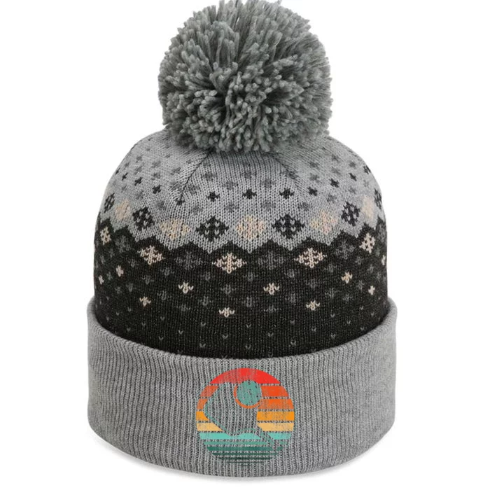 Retro Pickleball Gear The Baniff Cuffed Pom Beanie