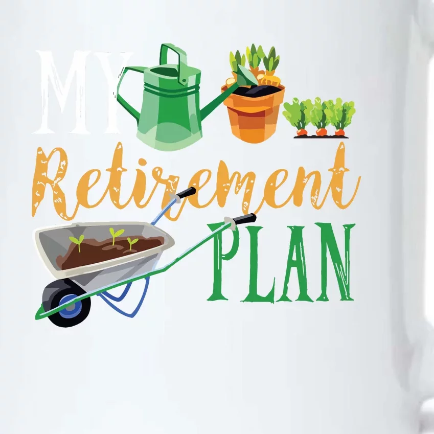 Retirement Plan Gardener Hobby Pensioner Garden Plants Gift Black Color Changing Mug